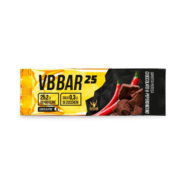 Barrette Proteiche Low Carb VB BAR 25 cioccolato peperoncino