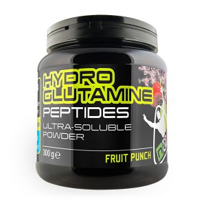Glutammina Peptide HYDRO GLUTAMINE PEPTIDES gusto fruit punch
