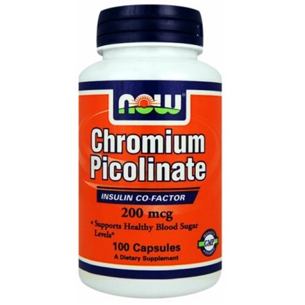 Chromium Picolinate Now Food 100 capsule è un integratore alimentare a base di Cromo picolinato. Utile in caso di scarso apporto con la dieta o di aumentato fabbisogno.